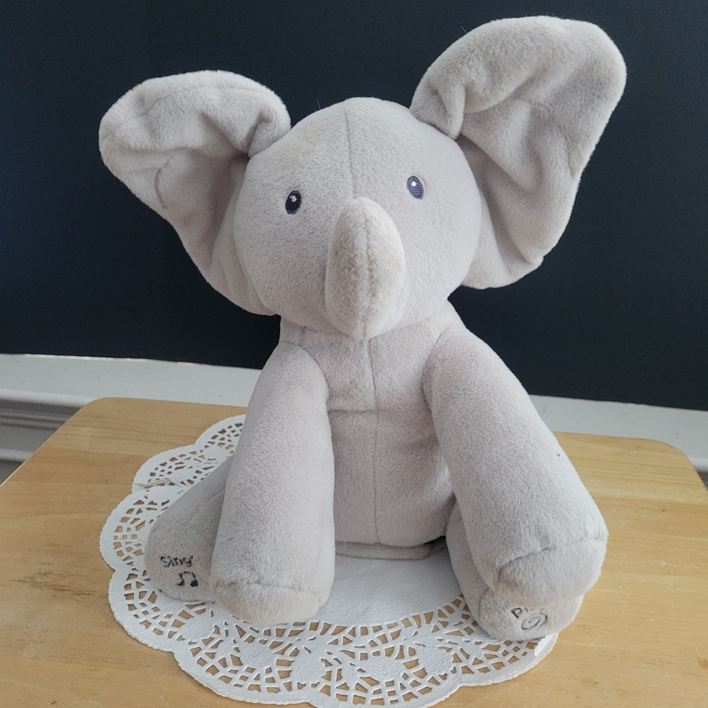 GUND Animated Flappy the Elephant Plush Singing & Talking